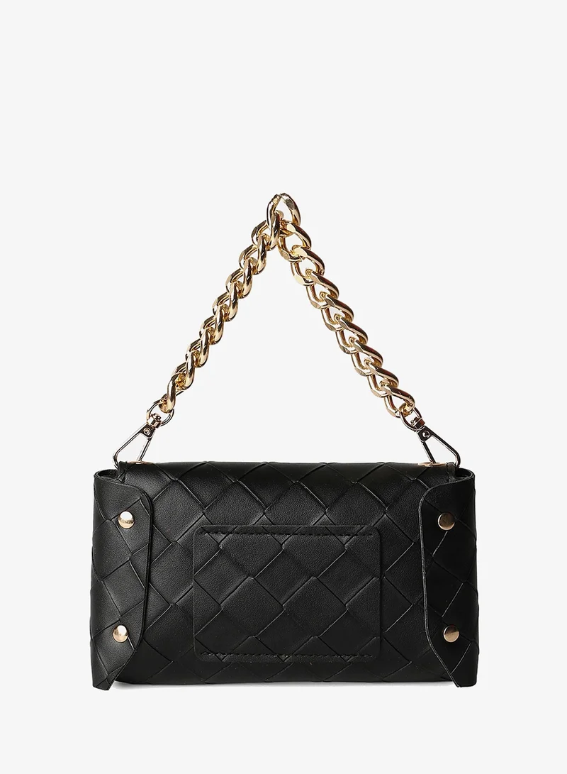 Haute Sauce Tiffany Black Cross Body Bag
