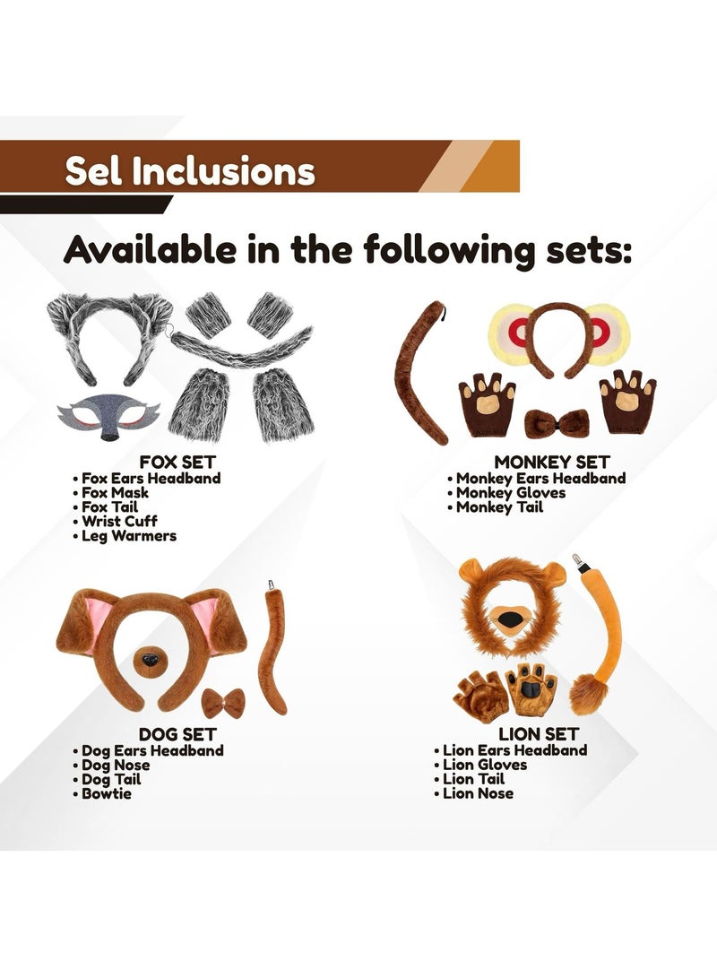 المنزل الذكي زي كلب ذكي من هوم سمارت للأطفال مكون من 4 قطع مع ملحقات للحفلات التنكرية والحفلات ذات الطابع الخاص. - Image 2