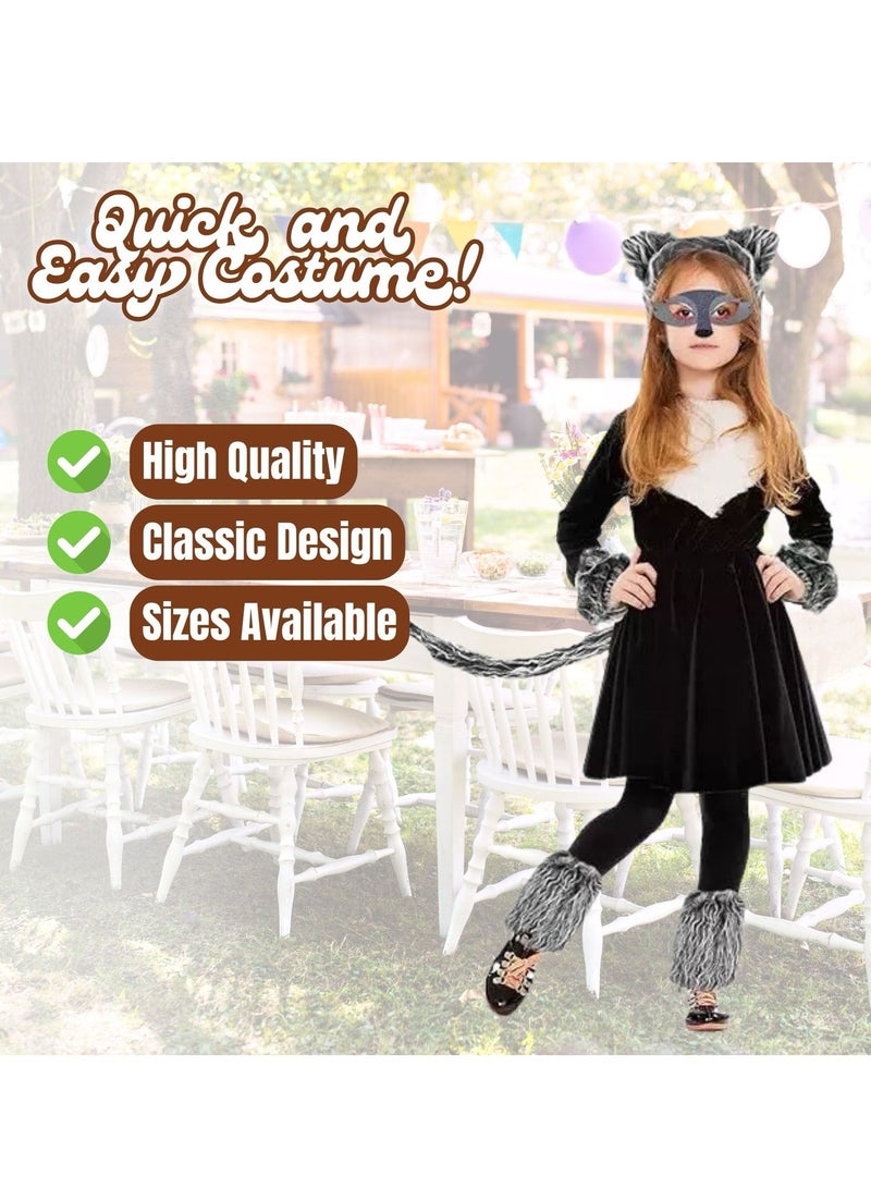 المنزل الذكي زي كلب ذكي من هوم سمارت للأطفال مكون من 4 قطع مع ملحقات للحفلات التنكرية والحفلات ذات الطابع الخاص. - Image 4