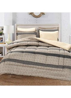 Generic Golden comforter for one and a half people 4 pieces S15  - Image 3