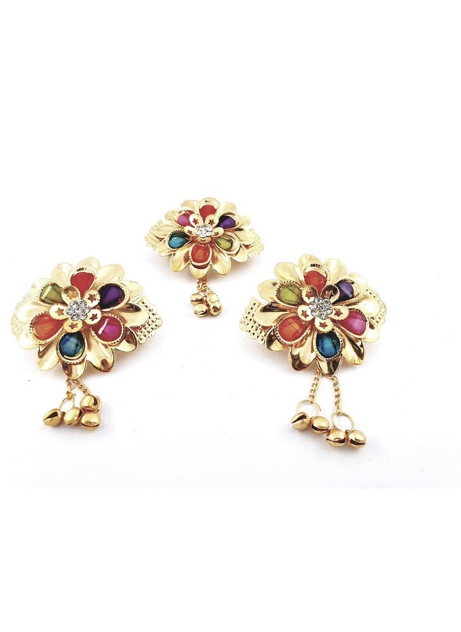 DHAVESAI Dhavesai m.d.e multi design hair clips,hair accessories for girls and women small size pack of 3 (multi colour and design as per availability)  - Image 1
