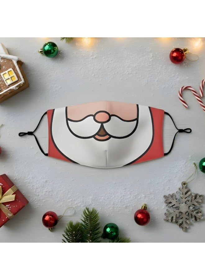 PRINTSHOP4ME Christmas Adult Face Protection Novelty Mask,Washable And Adjustable For Men Women And Youth - Image 5