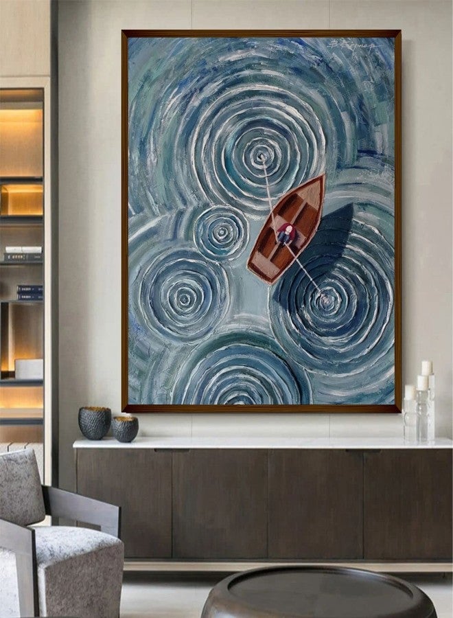 Artsense Premium Painting for wall decoration digital abstract painting for living room big size art print for home decoration with frame-Multicolor/30x40 inches/(76x101 cm) - Image 1