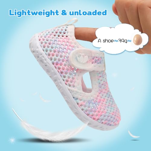 FEETCITY Boys Girls Water Shoes Quick Drying Toddler Sports Aqua Athletic Sneakers Lightweight Sport Shoes Breathable - Image 4