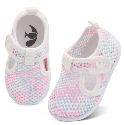 FEETCITY Boys Girls Water Shoes Quick Drying Toddler Sports Aqua Athletic Sneakers Lightweight Sport Shoes Breathable - Image 1