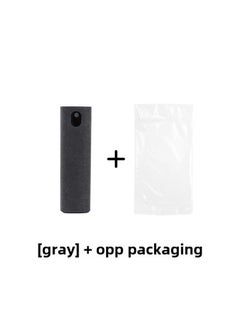 Mobile Phone Screen Cleaner Portable Spray Wipe Integrated Digital Computer Screen Cleaner Mobile Phone Screen Cleaner-Color:Set Of Opp Bags: Gray
