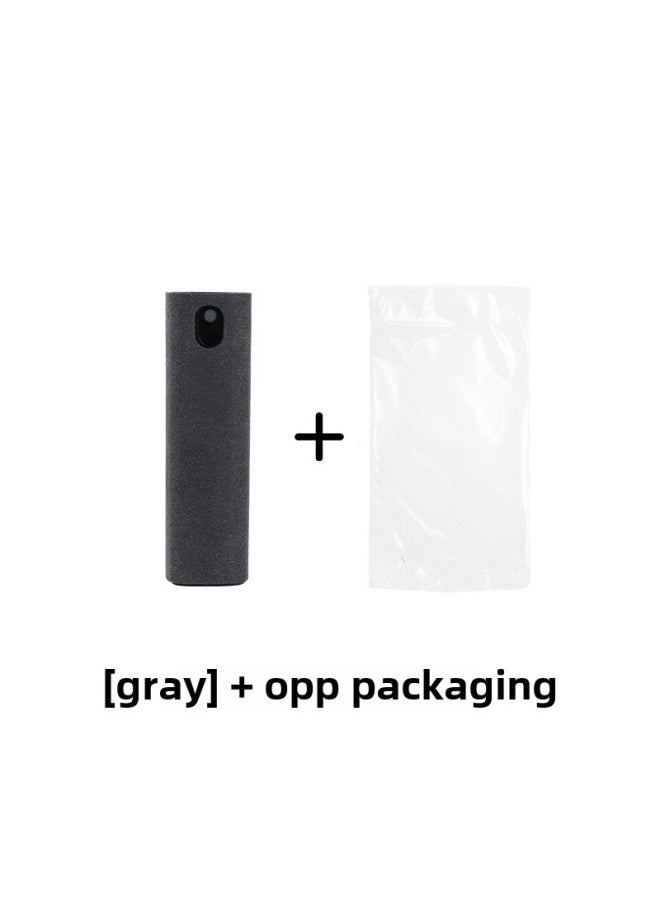 Generic - Mobile Phone Screen Cleaner Portable Spray Wipe Integrated Digital Computer Screen Cleaner Mobile Phone Screen Cleaner-Color:Set Of Opp Bags: Gray - Image 1