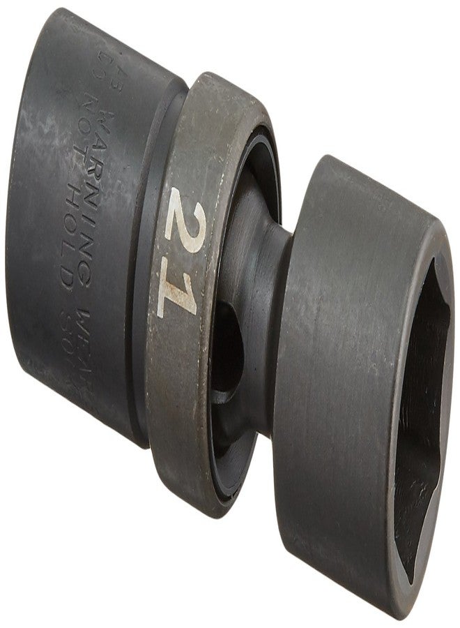 SK Tools USA 1/2" Drive, 21MM, 6 Point, Standard Swivel Impact Socket | 34371 - Image 2