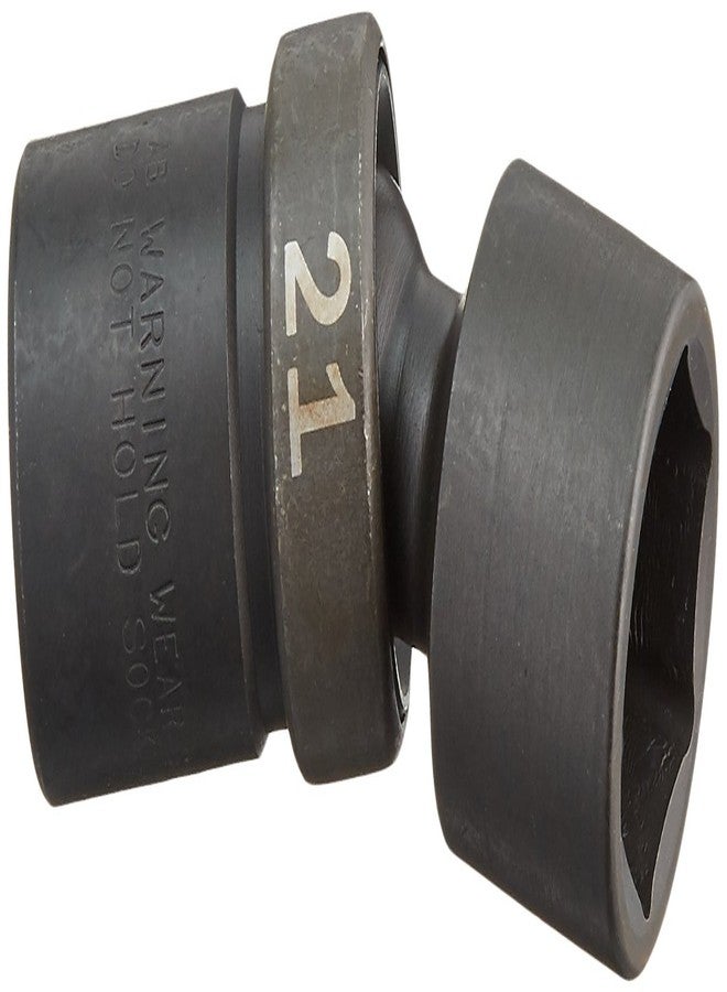 SK Tools USA 1/2" Drive, 21MM, 6 Point, Standard Swivel Impact Socket | 34371 - Image 5