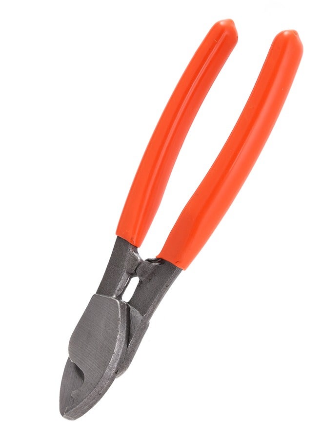 LAWAZIM Cable Cutters -6inch Orange- Dual-Jaw Cable Cutter Heavy-Duty Plier with Sharp Blades for Large Cables and Precision Stripping Notch for Small Wires, Ideal for Copper Wire Communications Cable - Image 5