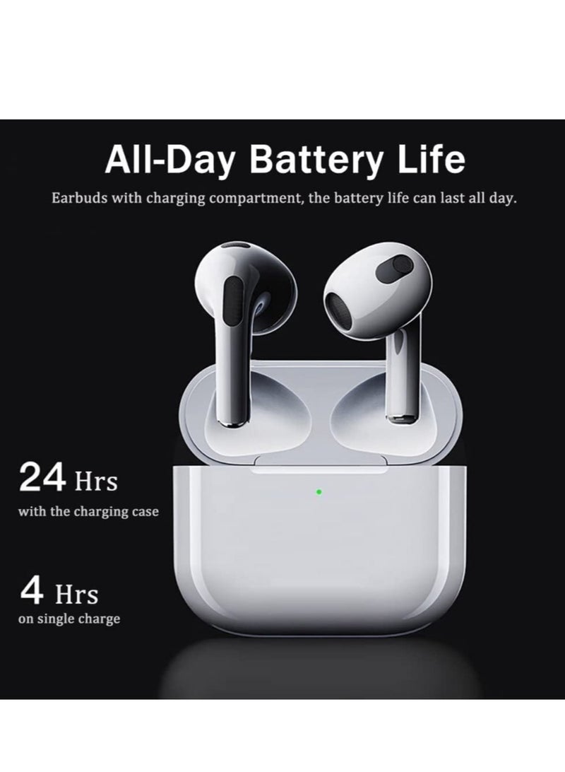 Gravity Wireless Headphones,Wireless Bluetooth 5.3 Earbuds,3D HiFi Stereo Noise cancelling headphones,30H Playtime Bluetooth Headset with Quick Charge Case,IPX7 Waterproof Earphones for iphone/Android/Samsung - Image 2