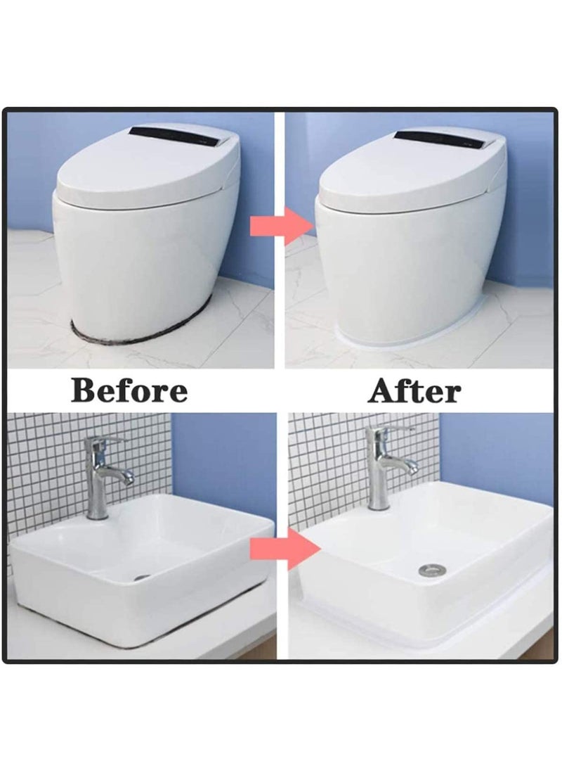 GION GION Waterproof Joint Sealing Tape Wall Corner Line Tape Wall Sealing Gap Corner Line Tape Sink Toilet Bathroom Protector Tape Mildew Proof Sticker Tape 1Pcs  - Image 5