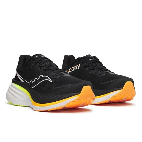 saucony حذاء ساكوني للرجال هيركان 24، أسود/VO2، 9.5 - Image 2