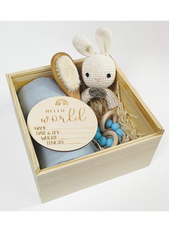 OLUDENIZ Newborn Baby Shower Gift Set This beautiful gift set is the perfect way to welcome a new baby into the world  - Image 1