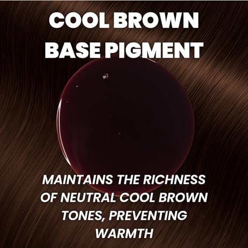 Pure Blends Cocoa Hydrating Color Depositing Shampoo Brightens and Tones Faded SemiPermanent Hair Dye Prevents Fade Extends Color Service for Treated Hair 85 Oz - Image 5