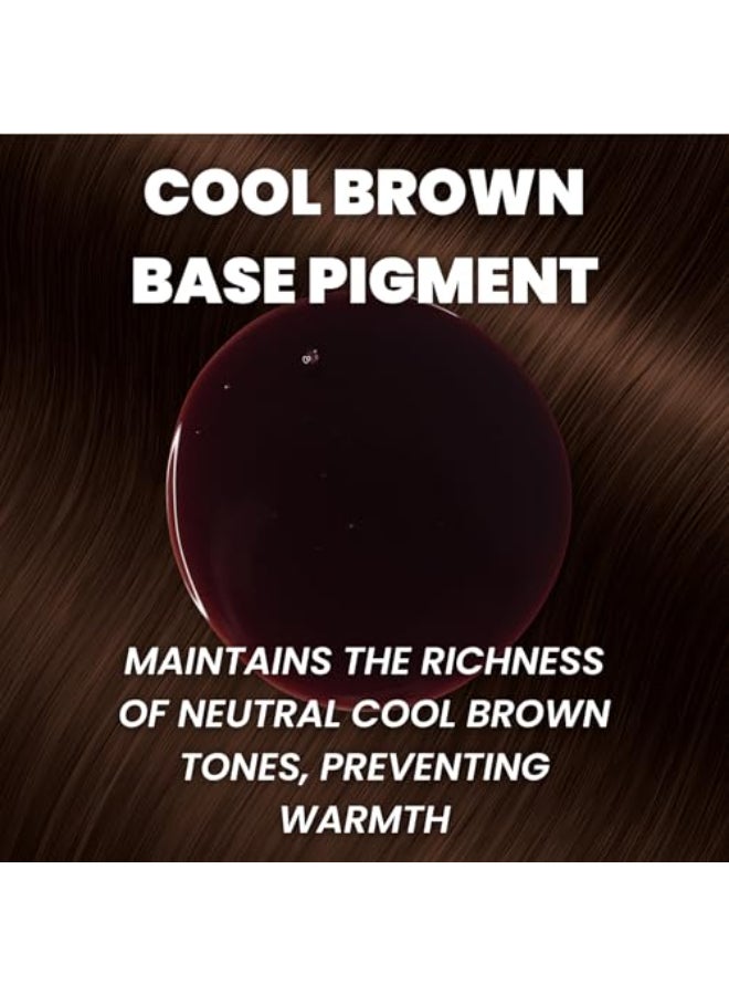 Pure Blends Cocoa Hydrating Color Depositing Shampoo Brightens and Tones Faded SemiPermanent Hair Dye Prevents Fade Extends Color Service for Treated Hair 85 Oz - Image 4