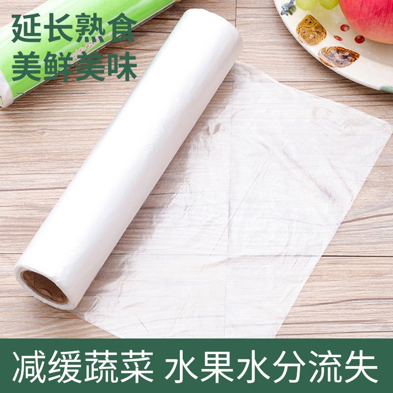 Pe Transparent Box-Packed Thickened Tear-Off Food Preservation Bags For Refrigerator And Microwave Use, Sealed Vest Bags - Image 4