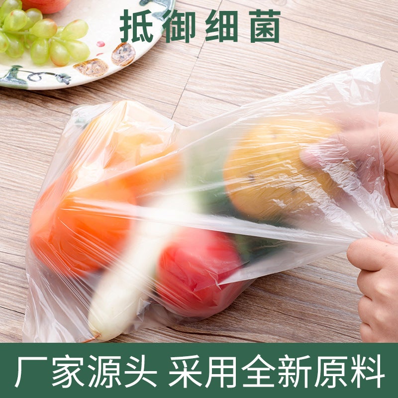 Pe Transparent Box-Packed Thickened Tear-Off Food Preservation Bags For Refrigerator And Microwave Use, Sealed Vest Bags - Image 5