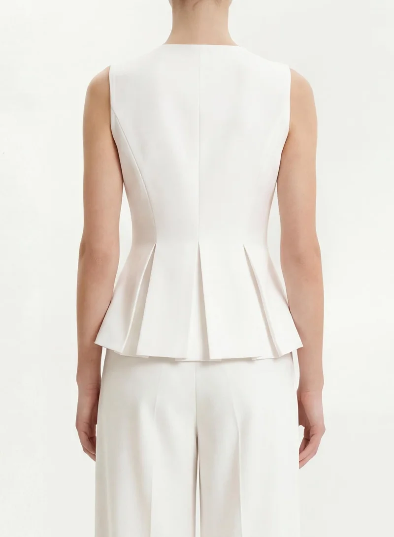 Jw Pei  Structured Seam Round Top for Women | Best Price UAE