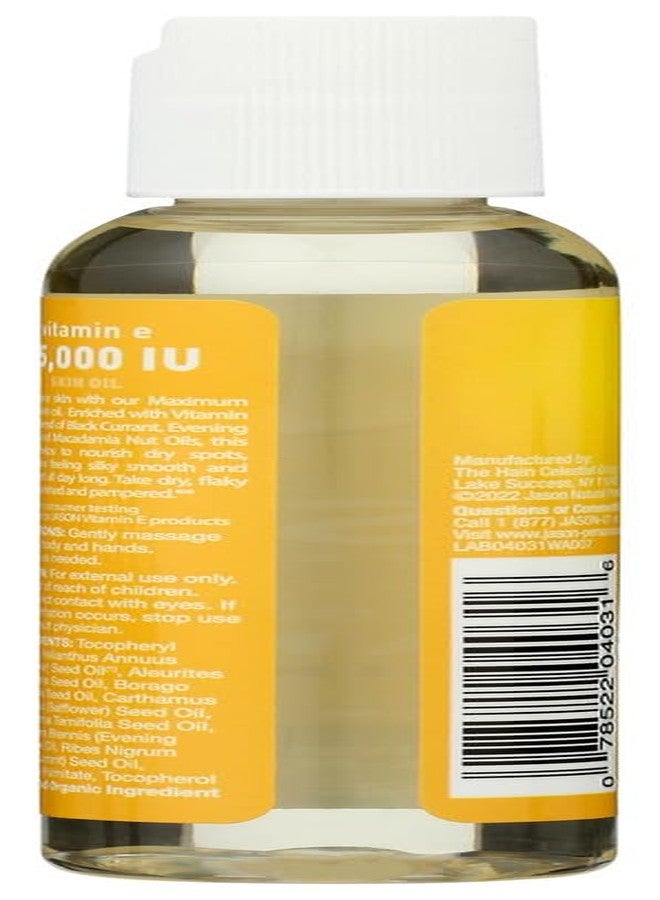 JASON Skin Care Vitamin E Oil 45,000 I.U. 2 fl. oz. Pure & Natural Beauty Oils (a) - 2pc - Image 3