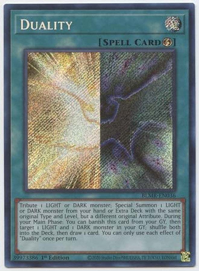 Yu-Gi-Oh! Duality - BLMR-EN036 - Secret Rare - 1st Edition