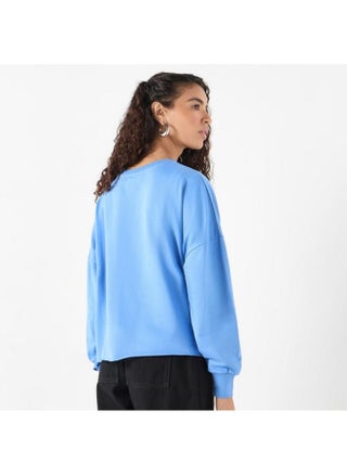 سويت شيرت بياقة ضيقة وأكمام طويلة وطبعات - pzsku/Z18649C348E7E2D520CA1Z/45/_/1729772767/261302cf-fd6f-448c-aab3-8ee082ec3fd6