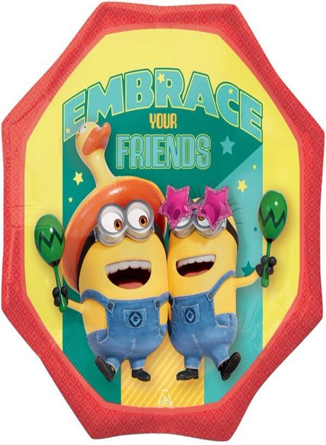 أناجرام زينة باقة بالونات لحفلة عيد الميلاد السادس مستوحاة من فيلم "أنا الحقير" (Minions)، BQ_4272 - Image 3