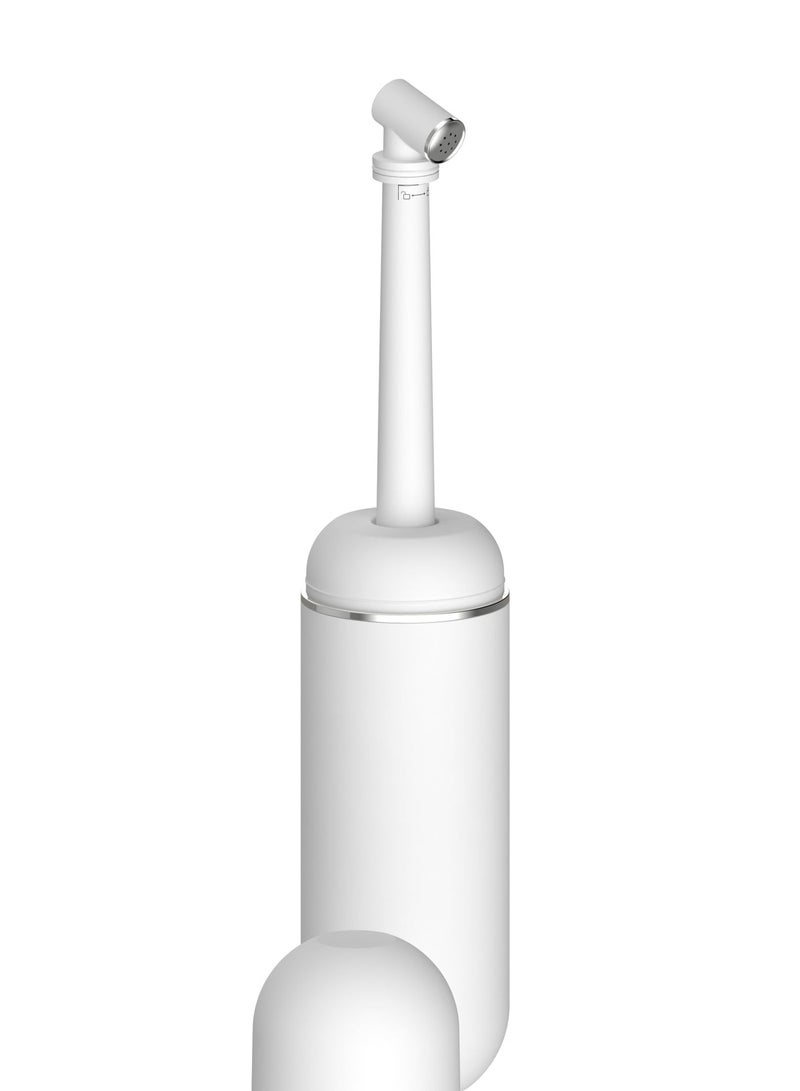 اناوناس شطاف كهربائي محمول (B10) مع خرطوم بطول 1.2 متر وحاوية سعة 2.3 لتر - قابل لإعادة الشحن، صغير الحجم، ومتعدد الاستخدامات، حل مثالي للنظافة الشخصية أثناء السفر، في المنزل، للعناية بالأطفال، التخييم، وغيرها. بالإضافة إلى بخاخ بيديه يدوي محمول - زجاجة بيديه مانعة للتسرب سعة 380 مل للسفر والتخييم والأنشطة الخارجية - Image 3