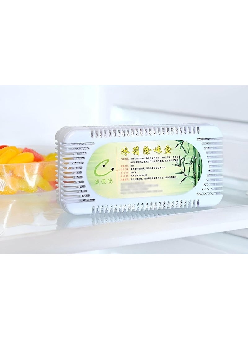 EasyLife Refrigerator Deodorizer Box with Bamboo Charcoal, Nano Mineral Crystal Odor Remover and Dehumidifier, Anti-Odor Freshness Preserver for Fridge and Freezer - Image 5