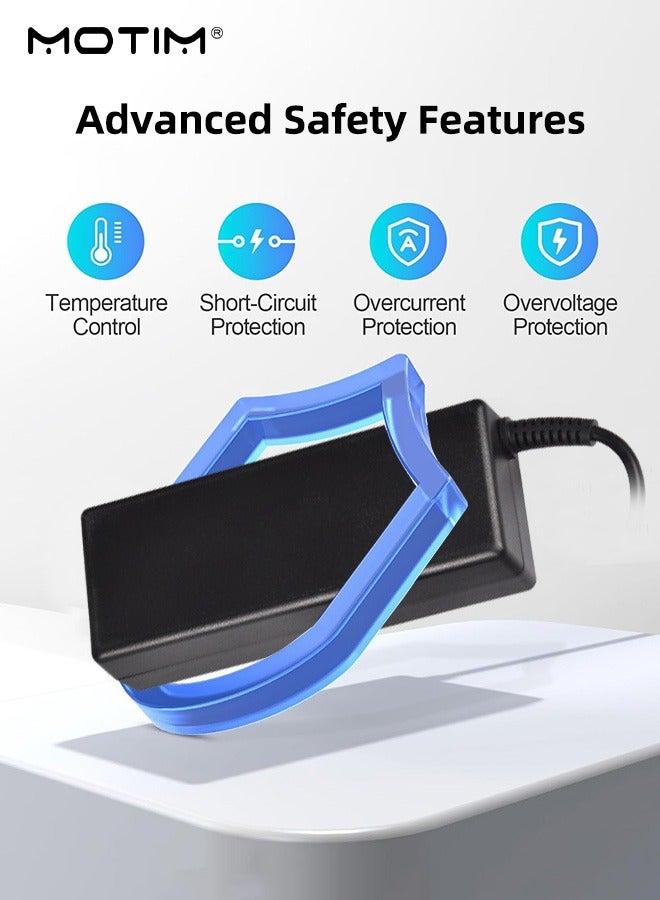 Motim 90W Univeral Laptop Charger, 15V-20V Power Supply with 23 Connectors, Compatible with 65W 45W AC Adapter for Notebook ACER, ASUS, HP, LENOVO, SAMSUNG, SONY TOSHIBA - Image 4