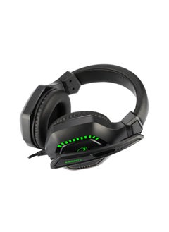 T-DAGGER T-Dagger Eiger T-RGH208 Over-Ear Gaming Headset | 50mm Drivers | USB + 3.5mm Connectivity | Mute & Volume Control | Soft Ear Cups | Single Color Backlight  - Image 1
