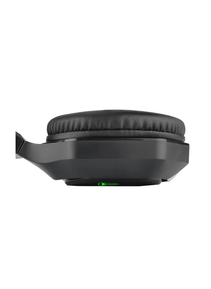 T-DAGGER T-Dagger Eiger T-RGH208 Over-Ear Gaming Headset | 50mm Drivers | USB + 3.5mm Connectivity | Mute & Volume Control | Soft Ear Cups | Single Color Backlight  - Image 3