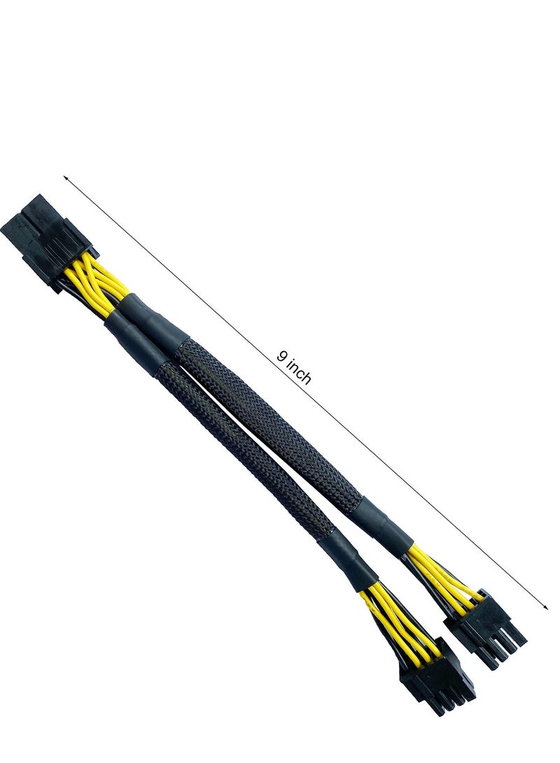 KASTWAVE Express Adapter Braided Sleeved Splitter Power Cable (6 pack） - Image 5
