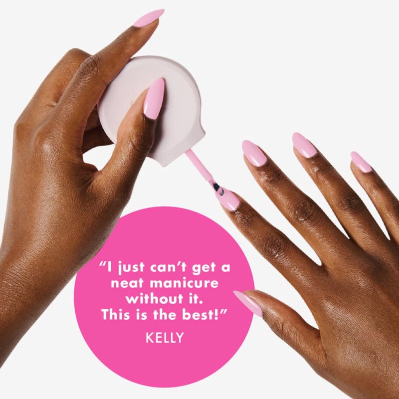 Olive & June - The Poppy Universal Nail Polish Bottle Handle | Paint with Both Hands | Ergonomic Grip for Neat, Easy, Steady At-Home Manicures | Soft Silicone | Fits Any Bottle | Patented Design - Image 4
