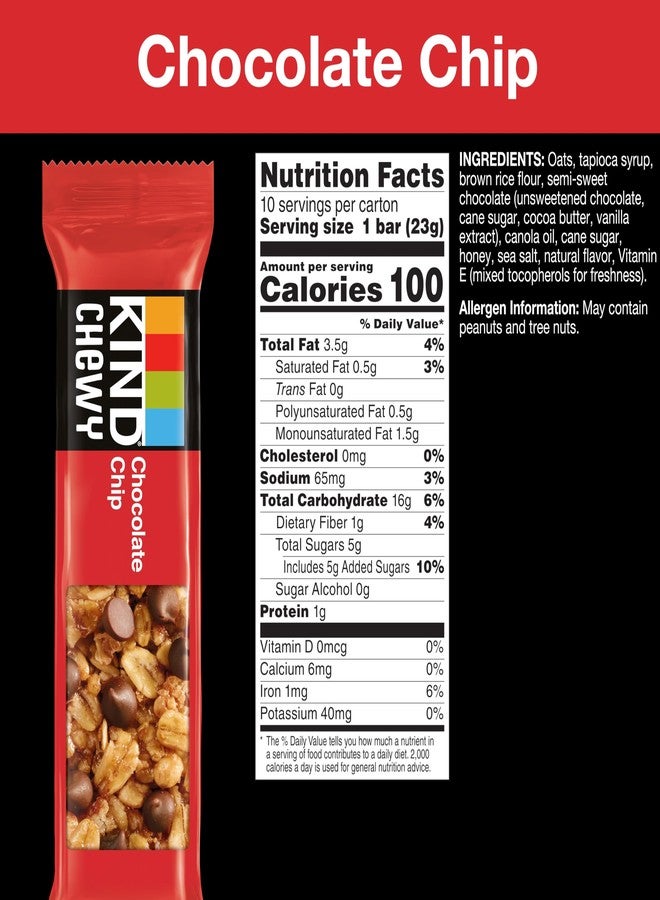 KIND Granola Chewy Bar, Variety Pack, Gluten Free, 20 Count (Pack of 4) - Image 5