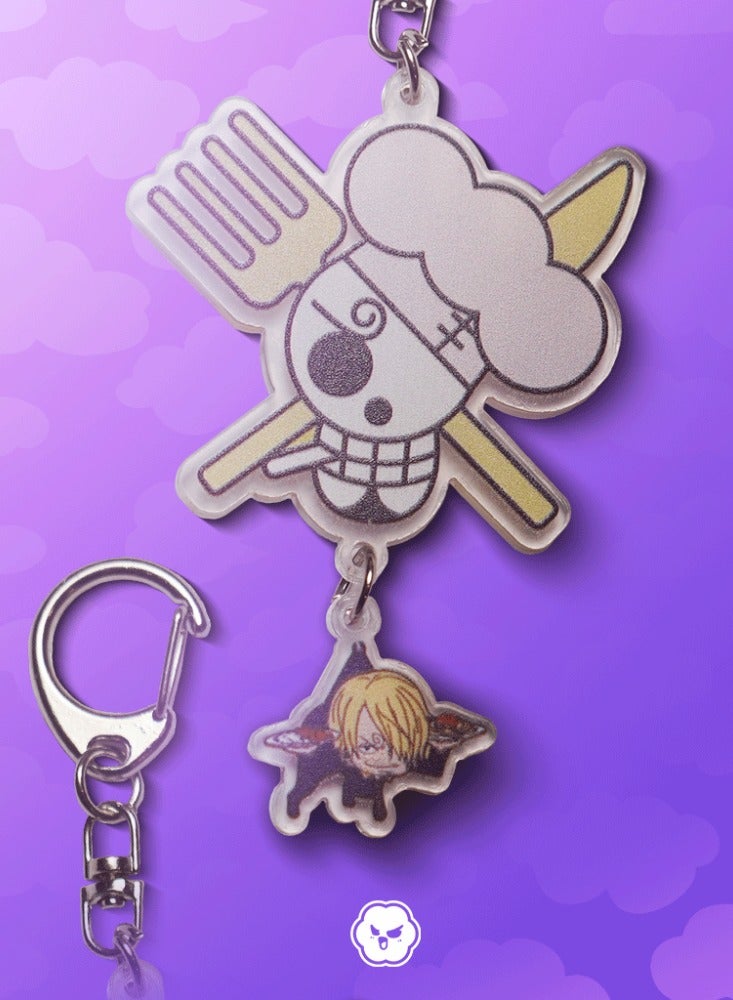 sanji keychain