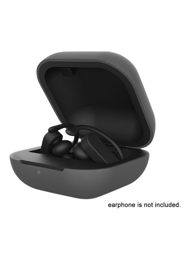NIBEMINENT Protective Earphone Case Cover For Beats Powerbeats Pro Charging Box Grey  - Image 1