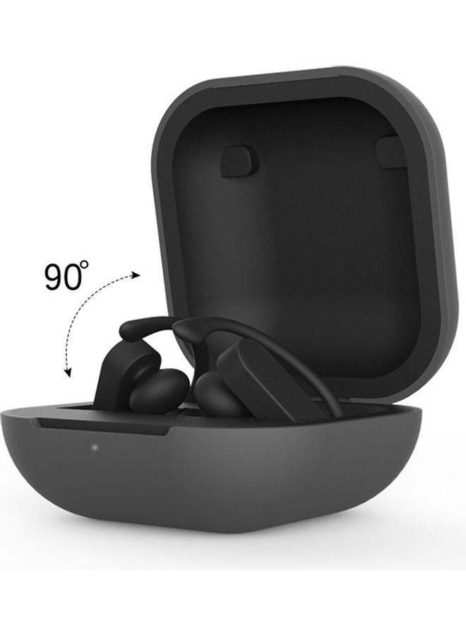 NIBEMINENT Protective Earphone Case Cover For Beats Powerbeats Pro Charging Box Grey  - Image 2