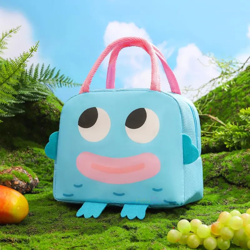 INSTABUYZ 3D Printed Hot & Cold Leak Proof Lunch Bag for Office School Kids Men & Women Storage Bag with Handle Tiffin Bag (Tiger) - Image 1