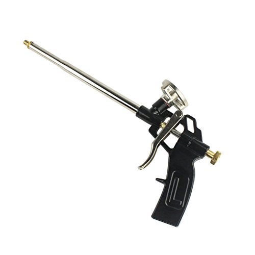 Picowe Foam Gun, Picowe Foaming Gun Pu Expanding Caulking Gun Metal Body Pro Heavy Duty PU Spray Foam Gun Grade Expanding Spray Application Applicator - Image 1