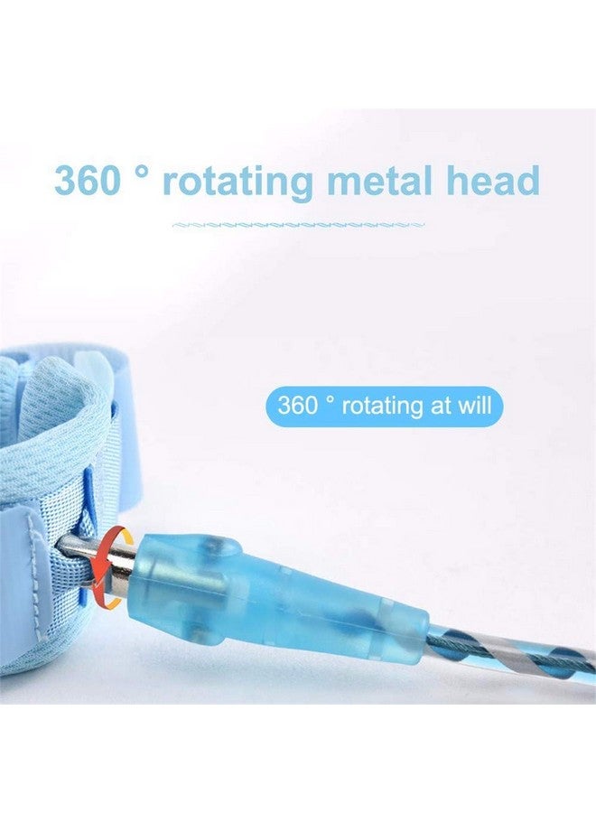 Xemz Kids Anti Lost Wrist Link, Children Wrist Traction Rope with Key Lock, Toddler Safety Harness Wrist Leash Baby Walking Wrist Strap, for Outdoor Activities, Travel & Shopping, 2 m/ 6.6 ft (Blue) - Image 5
