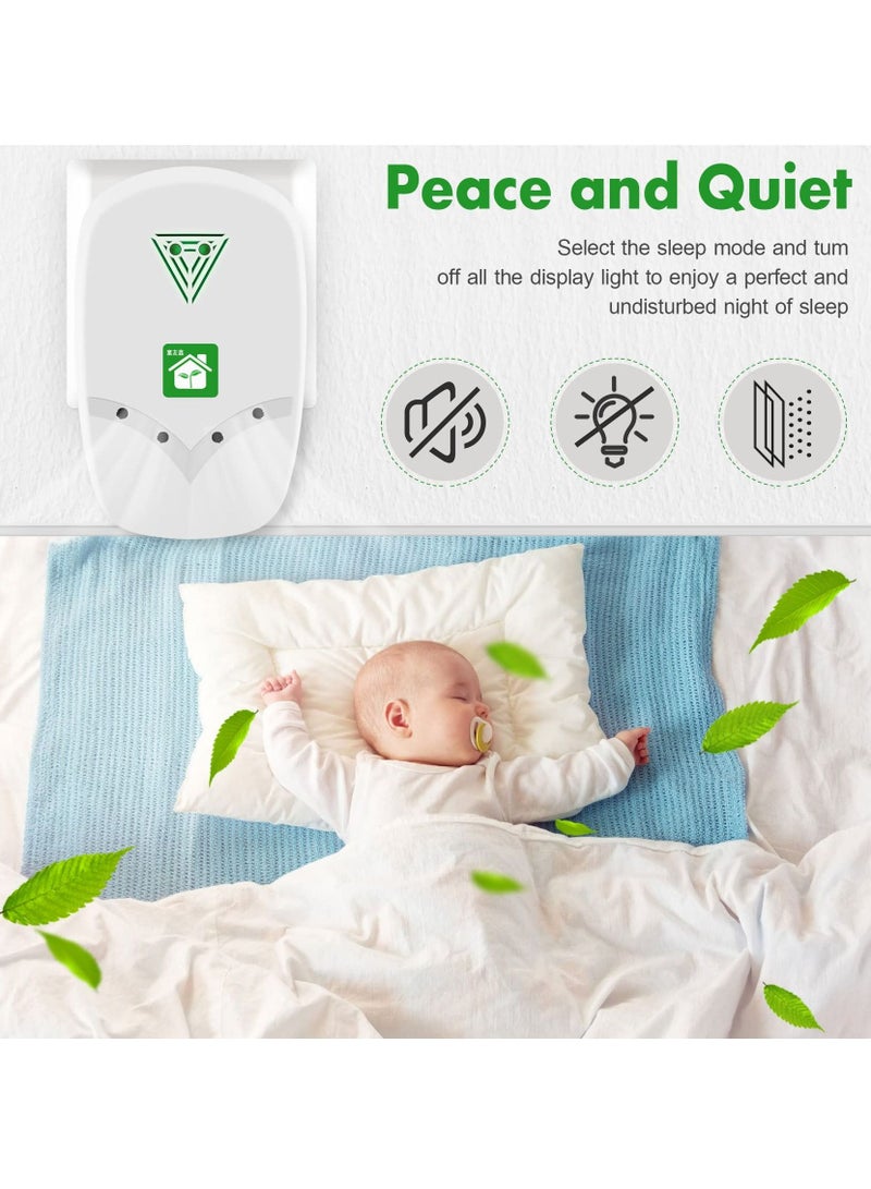 Excefore Portable Air Purifier, 32 Million Negative Ions for Even Distribution - Ideal for Home, Office, and Travel - Image 4