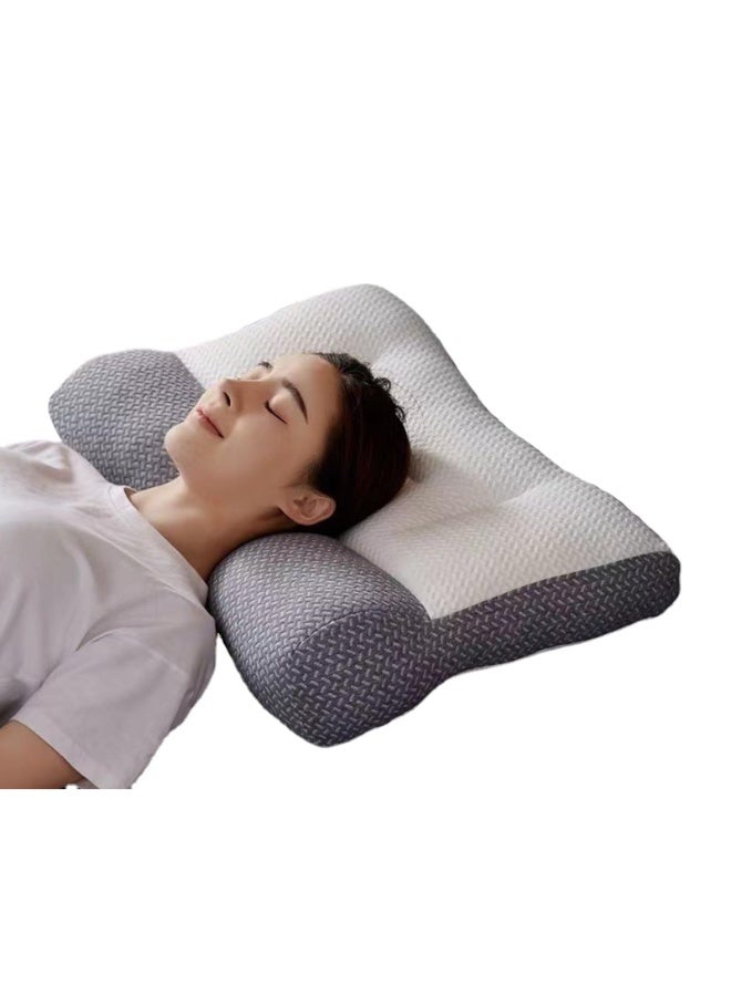 Ergonomic Pillow Neck Pillow cervical neck pillow for Sleeping  Cervical Contour Neck Support Pillows for Side Back Stomach Sleeper for Neck Strain Relief - Image 1
