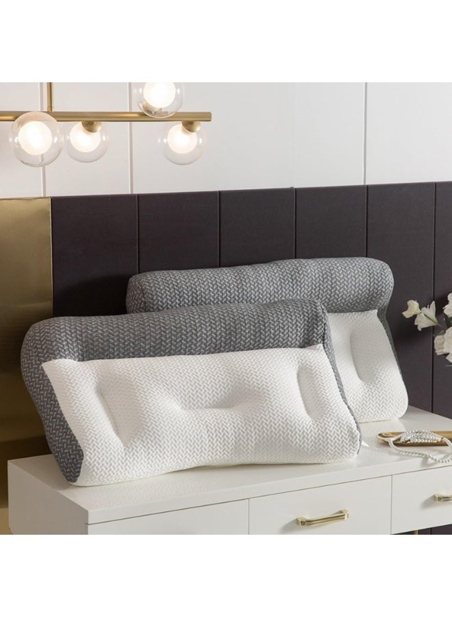 Ergonomic Pillow Neck Pillow cervical neck pillow for Sleeping  Cervical Contour Neck Support Pillows for Side Back Stomach Sleeper for Neck Strain Relief - Image 3