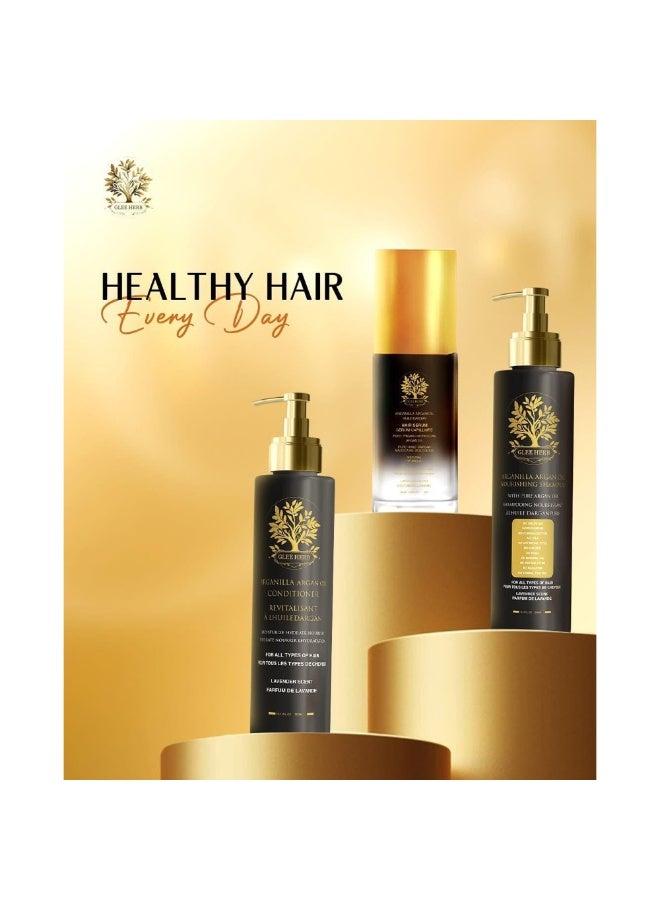 چلي هيرب  Glee Herb Arganilla Argan Oil Conditioner – 300 ml | Deep Moisture & Repair for Smooth, Soft, and Shiny Hair - Image 4