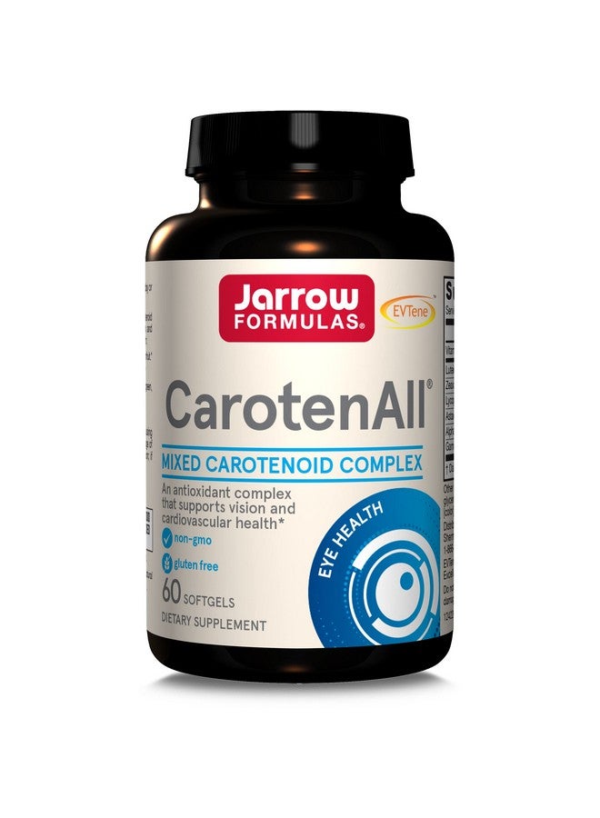 jarrow formulas Carotenall 60 Softgels Supplement Provides Seven Major Carotenoids Found In Fruits & Vegetables To Support Cardiovascular & Vision Health Up To 60 Servings (Packaging May Vary) - Image 2