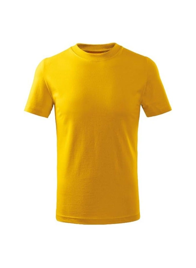 PRINTSHOP4ME 10 pcs Adult Round Neck Combed Men's T Shirt 190 GSM Pure Cotton Basic Colors  - Image 2