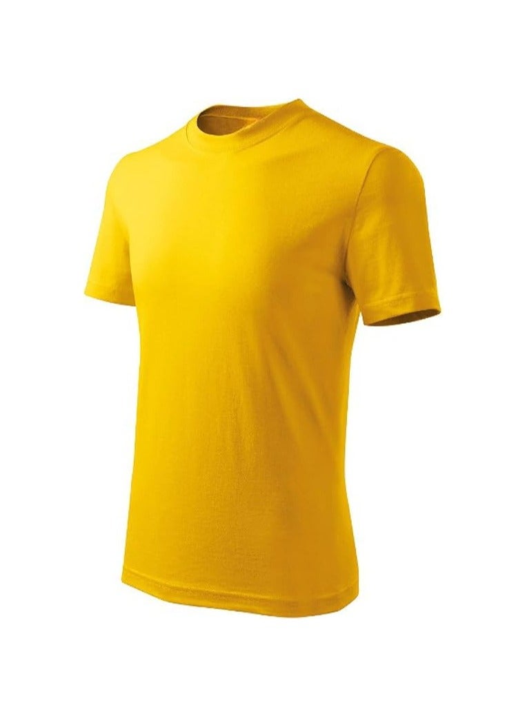 PRINTSHOP4ME 10 pcs Adult Round Neck Combed Men's T Shirt 190 GSM Pure Cotton Basic Colors  - Image 5