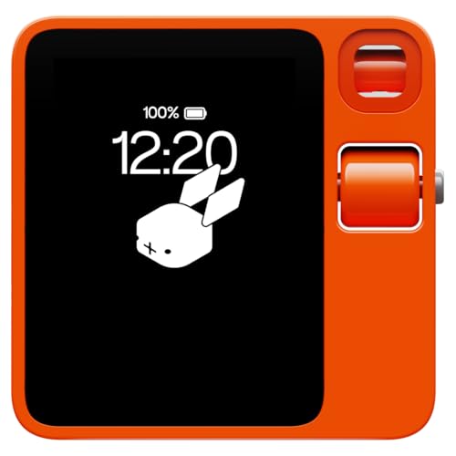 Rabbit r1 AI VoiceActivated Gadget with New and Improved AI Note Taker No Subscription Fees Vibe Coding and OpenClaw on Device Voice Recorder Unlimited Transcriptions and Meeting Summaries - Image 1