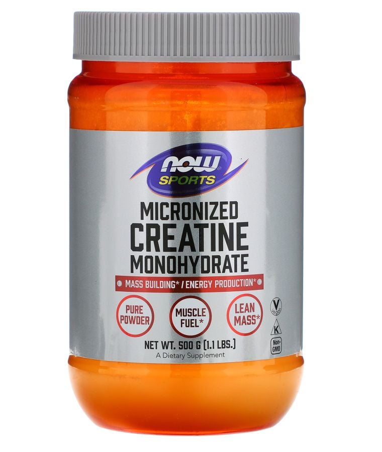 now Sports Micronized Creatine Monohydrate 1.1 lbs (500 g)